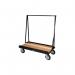 BOARD TROLLEY - Overall 1560L x 670W x 1430H - 150mm Swivel Castors STUT183