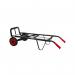 ANGLE IRON STUBBS TRUCK with Forged Foot Iron - High Back with Leg Rests STUT321LR