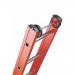 V3 - Glass Fibre Ladder; 3 x 10 Tread; 150kg; Red SV-V3-3x10