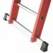 V3 - Glass Fibre Ladder; 3 x 8 Tread; 150kg; Red SV-V3-3x8