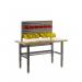 ADJUSTABLE HEIGHT WORKBENCH with Louvre Panel WABP10