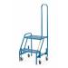 Fort Mobile Step; 2 Tread With Looped Handrail; Mesh; Blue WM7011