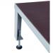 Fort Adjustable Steel Work Platform; 300 x 610 x 1510; Phenolic Non-Slip; Light Grey WP044Z