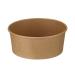 Round Kraft Bowl PE Lined 750ml Kraft (Pack of 300) D48001 GPK40045