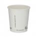 Single Wall Coffee Cup PLA Lined 4oz White (Pack of 1000) B01020 GPK40357