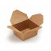 Deli Box 1 Fold Top Small Kraft (Pack of 450) D40701 GPK40411