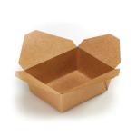 Deli Box 8 Inch Fold Top Medium Kraft (Pack of 300) D40702 GPK40412