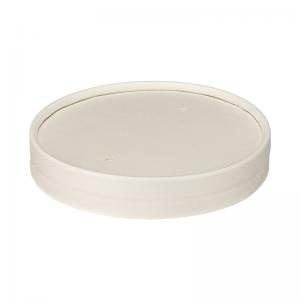 Go-Pak Soup Cup Lid PP Lined 16oz White Pack of 500 D46013 GPK60156
