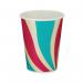 Single Wall Paper Cold Cup PE lined 12oz Assorted (Pack of 1000) D01103 GPK60183