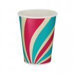 Single Wall Paper Cold Cup PE lined 12oz Assorted (Pack of 1000) D01103 GPK60183