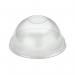 Domed Lid with Hole Recyclable PET 9oz80mm Clear (Pack of 1000) R11012 GPK60226