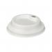 Moulded Fibre Coffee Cup Lid 8oz White (Pack of 1000) D06031 GPK60423