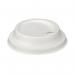 Moulded Fibre Coffee Cup Lid 8oz White (Pack of 1000) D06031 GPK60423