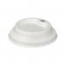 Moulded Fibre Coffee Cup Lid 8oz White (Pack of 1000) D06031 GPK60423