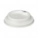 Moulded Fibre Coffee Cup Lid 12 to 16oz White (Pack of 1000) D06032 GPK60424