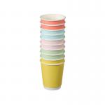 Go-Pak Confetti Double Wall Hot Cup 8oz Assorted Pack of 500 D04032 GPK61308