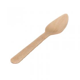Edenware Go-Pak Wooden Teaspoon (Pack of 1000) G01004 GPK88272