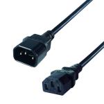 ConneKt Gear 2m Extension Power Cable C14 Plug to C13 Socket COPPL0020 GR00205