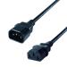 ConneKt Gear 2m Extension Power Cable C14 Plug to C13 Socket COPPL0020
