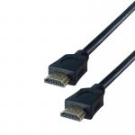 Connekt Gear HDMI V2.0 4K UHD Connector Cable Male to Male Gold Connectors 2m Black 26-70204k GR02274