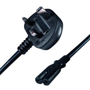 Photos - Cable (video, audio, USB) GEAR Connekt  2m UK Mains to C7 Cables 27-0112B GR02318 
