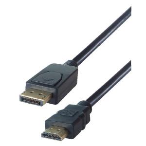 Photos - Cable (video, audio, USB) GEAR Connekt  DisplayPort to HDMI Display Cable 2m 26-6220 GR02348 