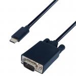 Connekt Gear USB C to VGA Connector Cable 2m 26-2992 GR02692