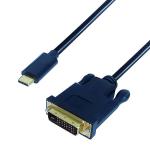 Connekt Gear USB C to DVI-D Connector Cable 2m 26-2994 GR02694