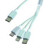 Connekt Gear USB C to USB C Micro/Lightning Cable 26-2996 GR02712