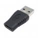 Connekt Gear USB 3 Adapter A Male to Type C Female + OTG Black 26-0420 GR02724