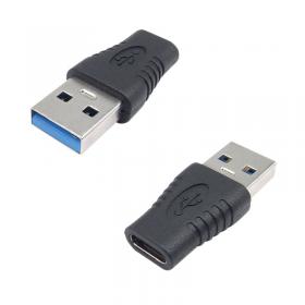 Connekt Gear USB 3 Adapter A Male To Type C Female + Otg Black 26-0420 GR02724