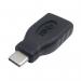 Connekt Gear USB 3 Adapter Type C Male to A Female + OTG Black 26-0430 GR02725