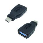 Connekt Gear USB 3 Adapter Type C Male to A Female + OTG Black 26-0430 GR02725