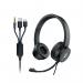 Connekt Gear Wired Overhead Headset with Boom Microphone USB-AUSB-C 3.5mm Jack TRRS 24-1532 GR04775