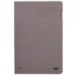 Elba Heavyweight Foolscap 290gsm Grey Square Cut Folder 100090219