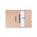 The photograph features a pack of 25 Elba Transfer and Pocket Transfer Files, each with a spring pocket and mediumweight foolscap size. The files are buff colored and organized in a neat stack.