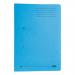 Elba Spring Pocket File 320gsm Foolscap Blue (Pack of 25) 100090146