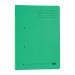 Elba Spring Pocket File Mediumweight Foolscap Green (Pack of 25) 100090147 GX30114