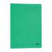 Elba Spring Pocket File Mediumweight Foolscap Green (Pack of 25) 100090147 GX30114