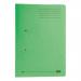 Elba Spring Pocket File 320gsm Foolscap Green (Pack of 25) 100090147