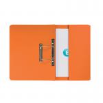 Elba Spring Pocket File Mediumweight Foolscap Orange (Pack of 25) 100090148 GX30116