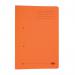 Elba Spring Pocket File Mediumweight Foolscap Orange (Pack of 25) 100090148 GX30116