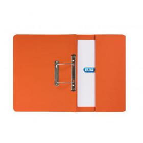 Elba Spring Pocket File 320gsm Foolscap Orange (Pack of 25) 100090148 GX30116