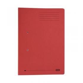 Elba Spring Pocket File Mediumweight Foolscap Red (Pack of 25) 100090149 GX30117