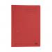 The Elba Transfer and Pocket Transfer Files are mediumweight Foolscap size in a vivid red color. This pack of 25 features the Elba Spring Pocket design, perfect for organizing and storing important documents.