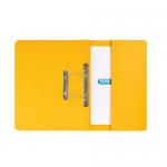 Elba Spring Pocket File 320gsm Foolscap Yellow (Pack of 25) 100090150 GX30119