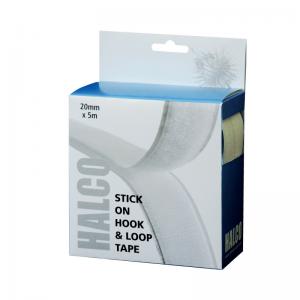 Halco Stick On Hook and Loop Roll 20mm x 5m 20AWHL5BOX HA76987