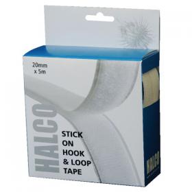 Halco Stick On Hook and Loop Roll 20mm x 5m 20AWHL5(BOX) HA76987