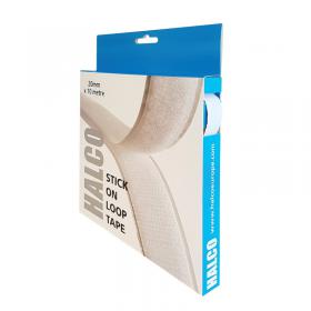 Halco Stick On Loop Roll 20mmx10m (Loop roll with permanent adhesive back) 20AWL10(BOX) HA76989