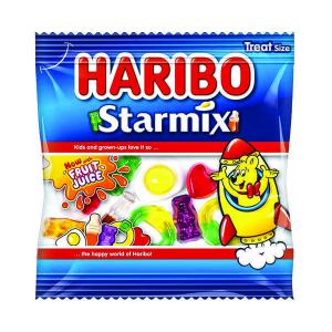 Image of Haribo Starmix Minis 16g Bags Pack of 100 72443 HB90924